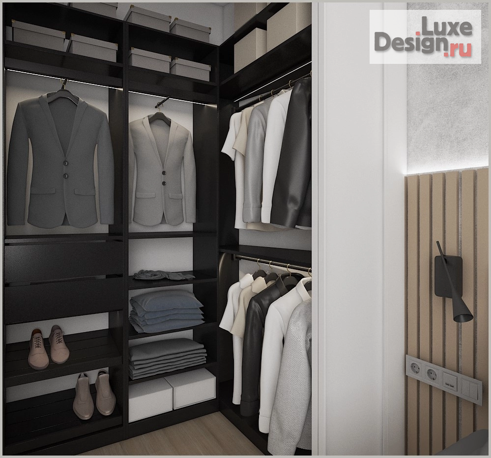 Дизайн интерьера однокомнатной квартиры "Квартира студента." (фото 8)