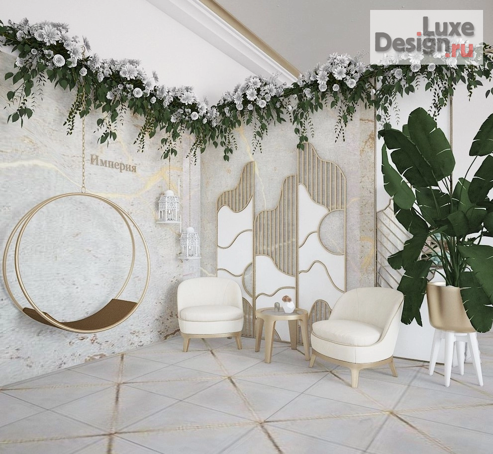 Дизайн интерьера кафе "Банкетный зал" (фото 4)