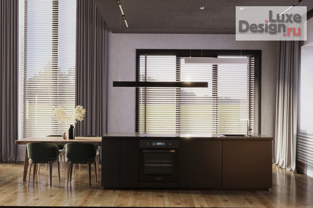 Дизайн интерьера коттеджа "Дом в современном стиле" (фото 6)