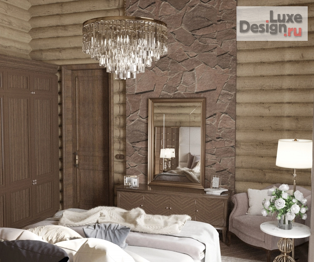 Дизайн интерьера загородного дома "Дизайн интерьера дома 125 кв.м." (фото 24)