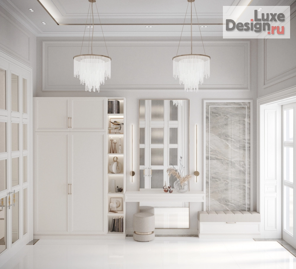 Дизайн интерьера коттеджа "Дизайн интерьера дома 600 кв.м." (фото 59)