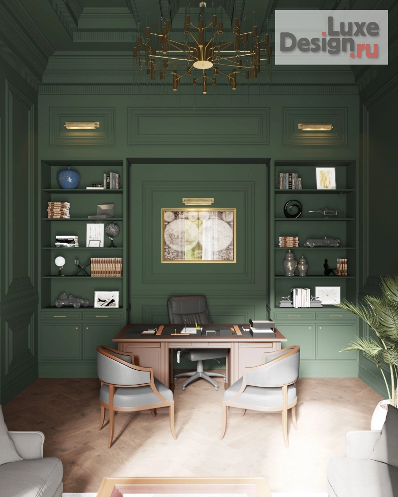 Дизайн интерьера коттеджа "Дом в стиле современная классика" (фото 11)