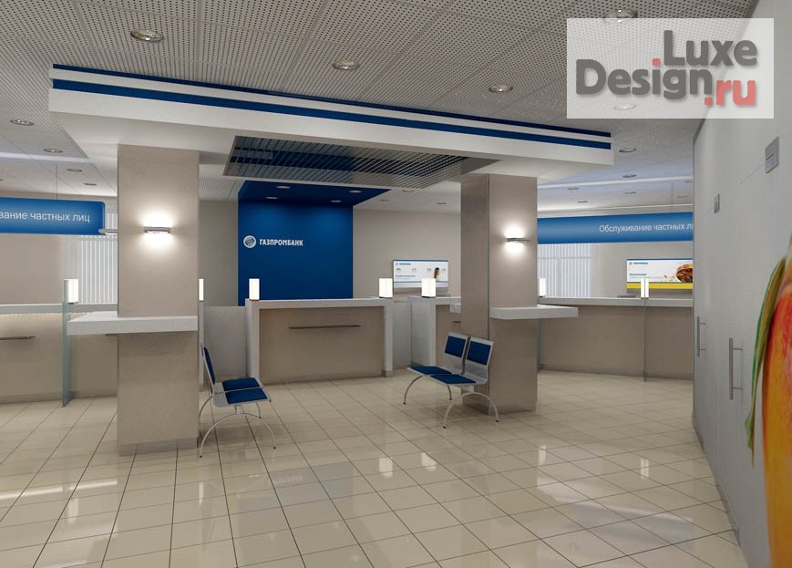 Дизайн интерьера офиса "Дизайн офиса Газпромбанка" (фото 5)