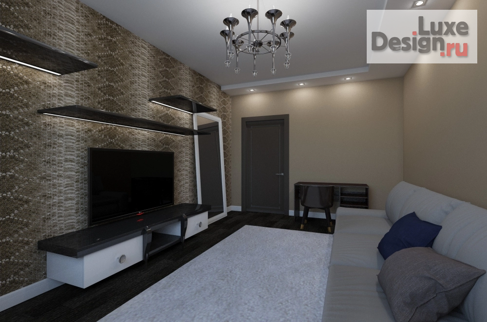 Дизайн интерьера двухкомнатной квартиры "Дизайн-проект квартиры" (фото 1)