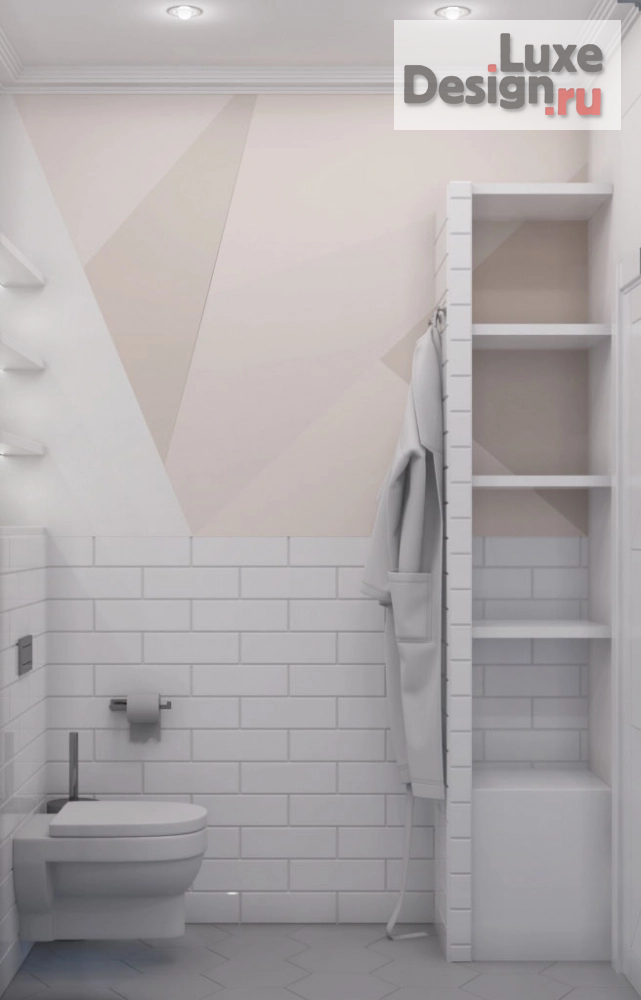 Дизайн интерьера однокомнатной квартиры "Дизайн проект квартиры " (фото 12)