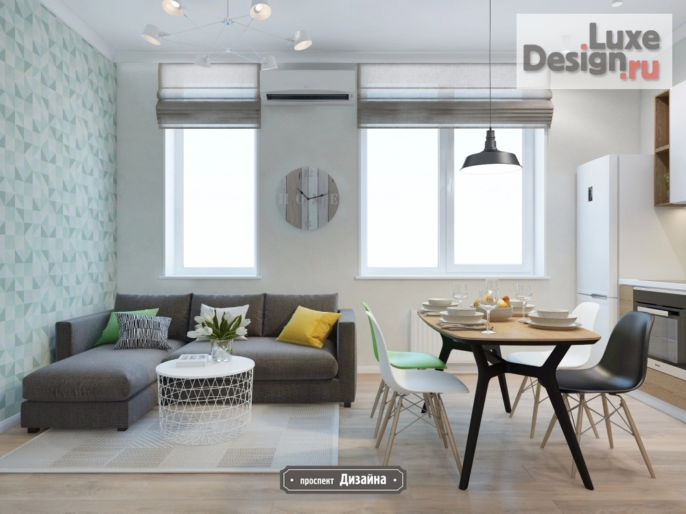 Дизайн интерьера квартиры "ЖК "Технопарк"" (фото 1)